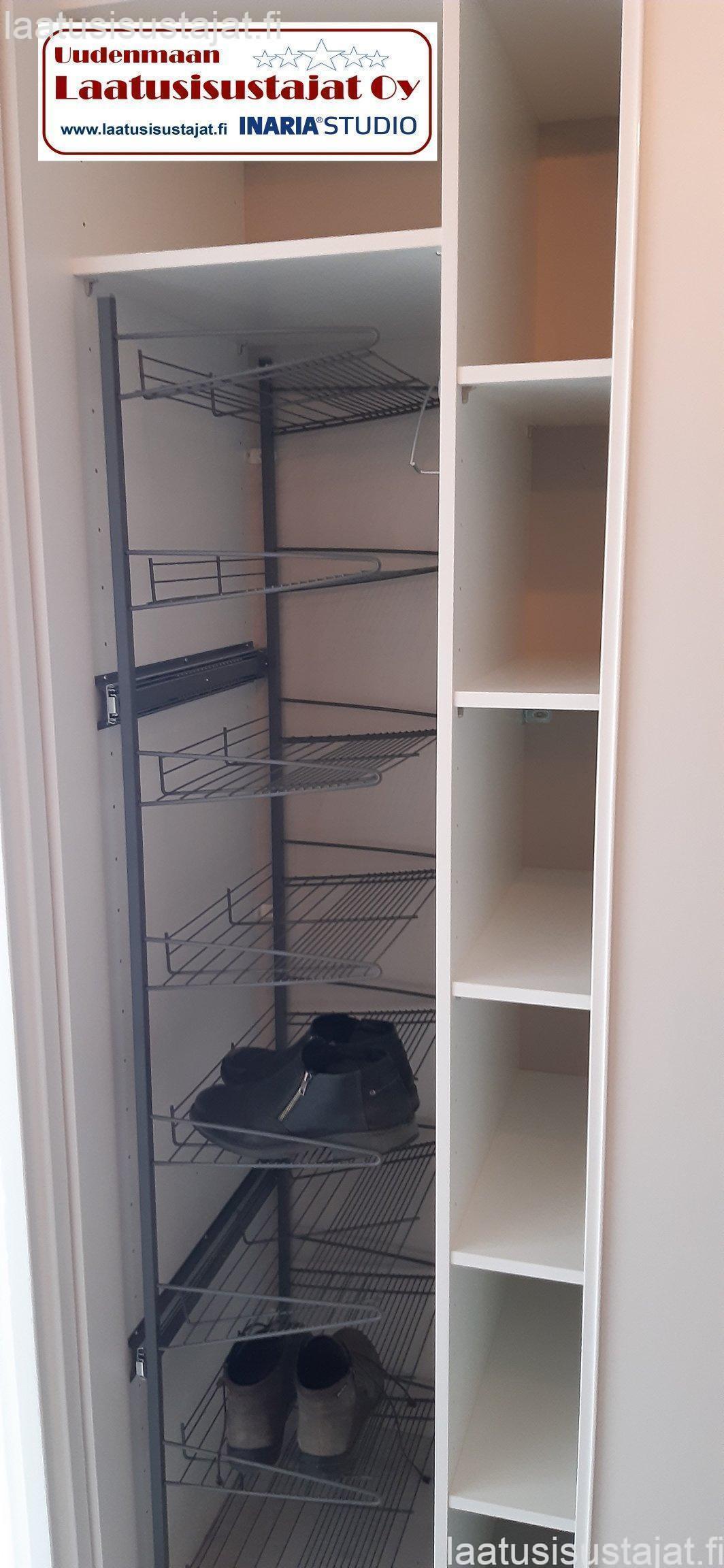 Ulosvedettävä kenkäteline