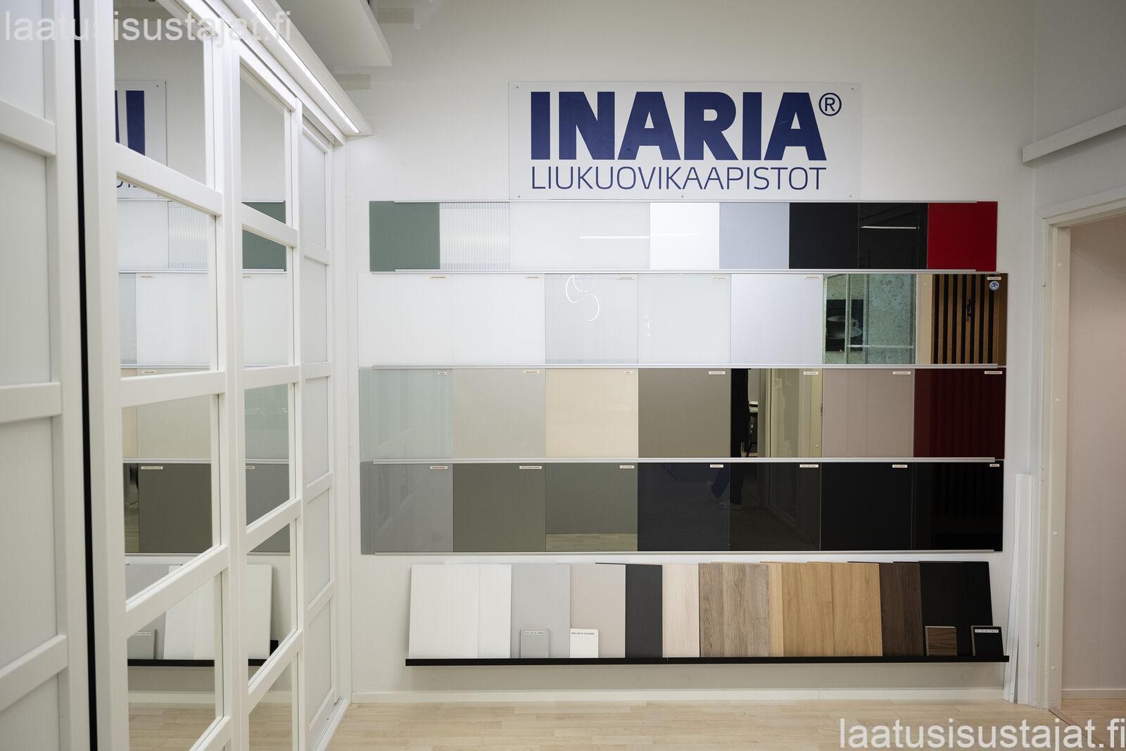 Inaria-lasivaihtoehtoja